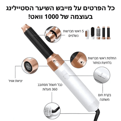 Boonality® סטיילפרו 5 – תוצאה של מספרה בבית
