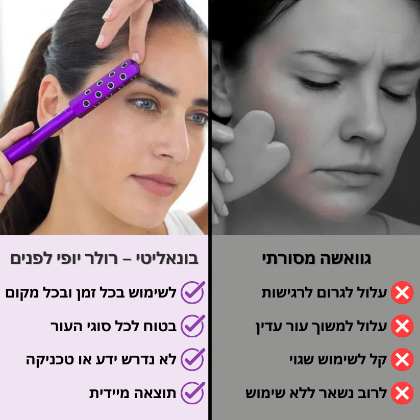 בונאליטי – רולר יופי לפנים